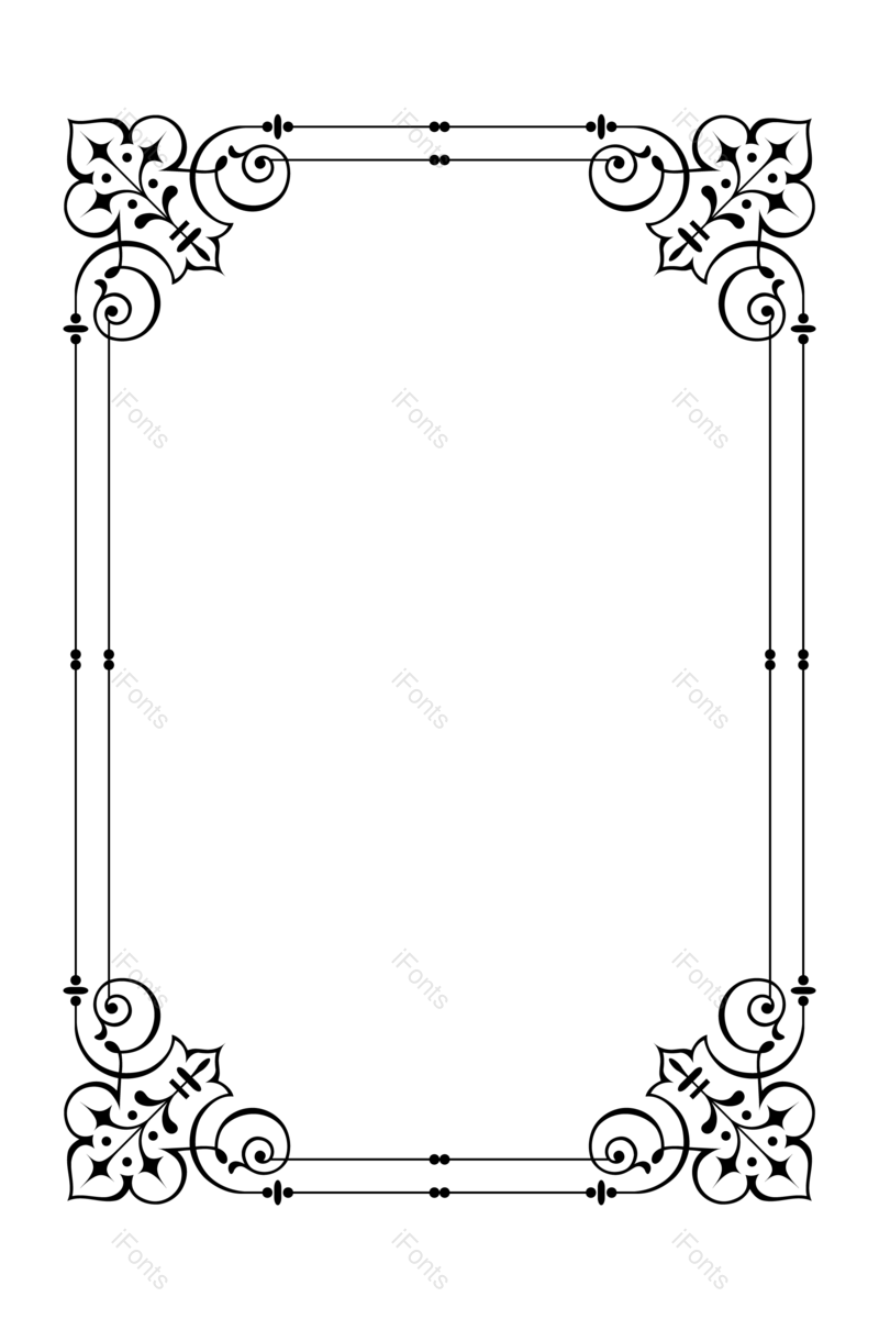 边框图片,复古元素,欧式PNG,花纹免抠素材